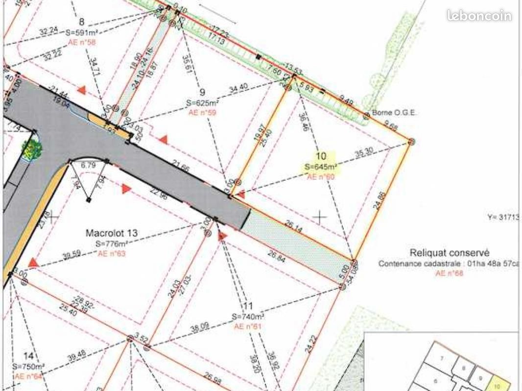 645m² Land in Cologne, France No. 110126