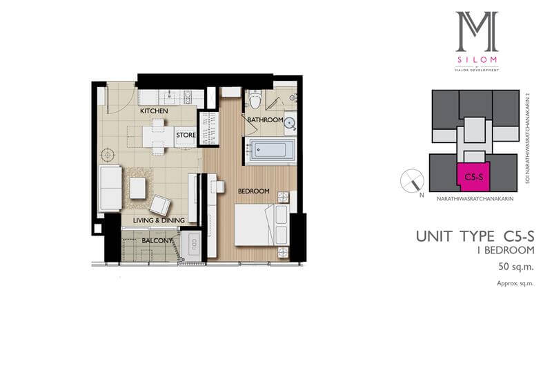 Café / restaurante T2 em Bangkok, Thailand N.º 299041