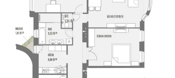 3غرفة شقة في Neubau, Austria رقم 232023 28