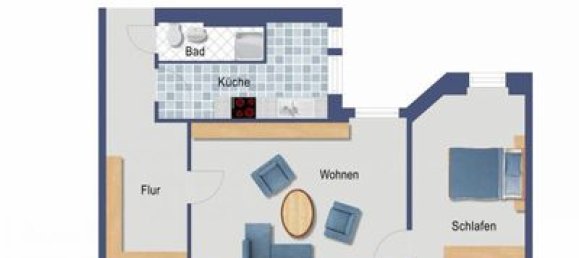 2 rooms Apartment in Wilhelmstadt, Germany No. 111040 10