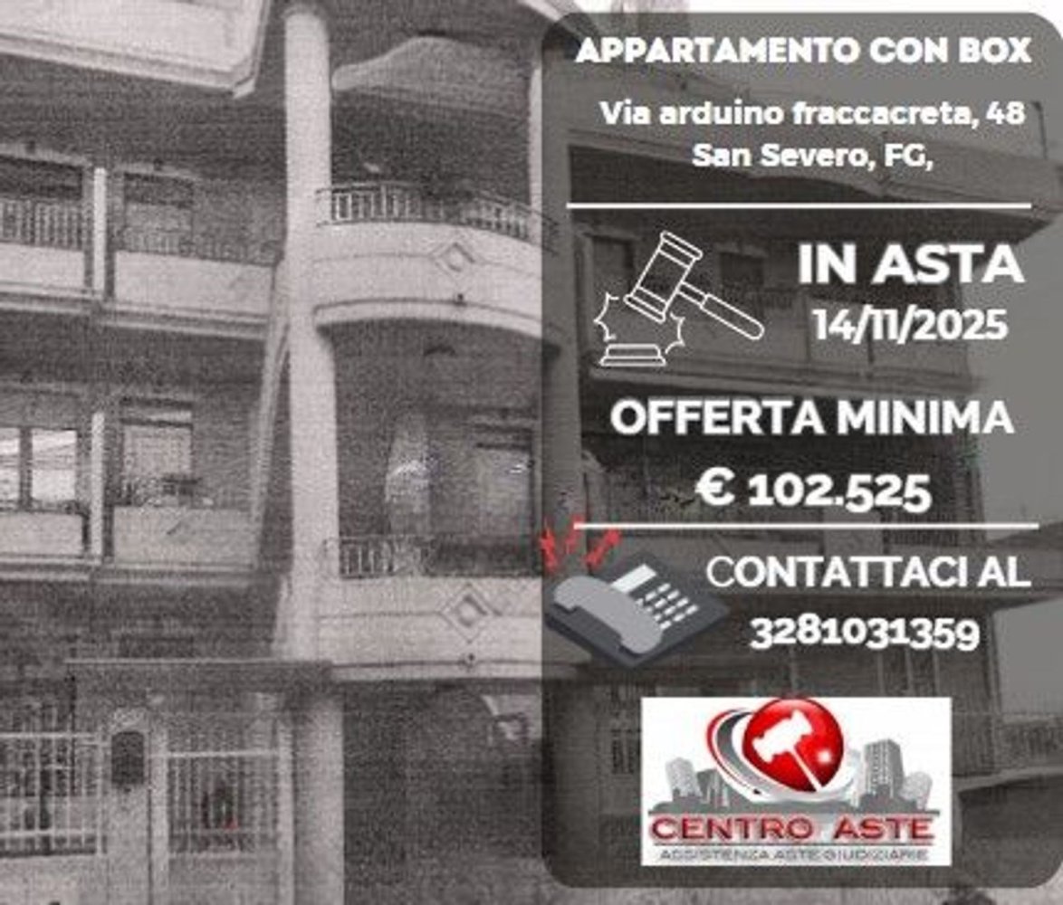9-Zimmer Wohnung in San Severo, Italy, Nr. 270066