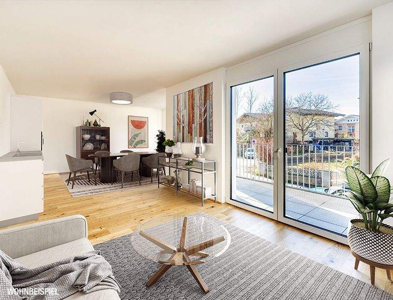 Квартира с 4 комнатами в Ноймаркт ам Валлерзе, Австрия № 101725