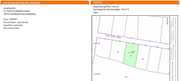 Terreno em Colmenar Viejo, Spain 752 m² N.º 154300 17