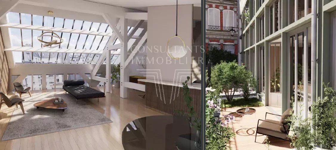 2 غرف نوم منزل ذو طابقين في Paris, France رقم 185130