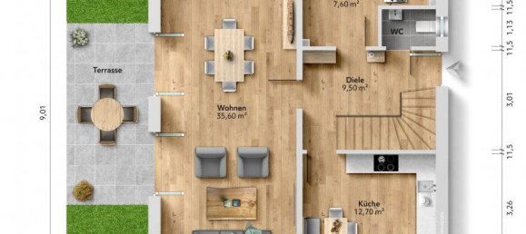 Дом с 2 спальнями в Барним, Германия № 295281 12