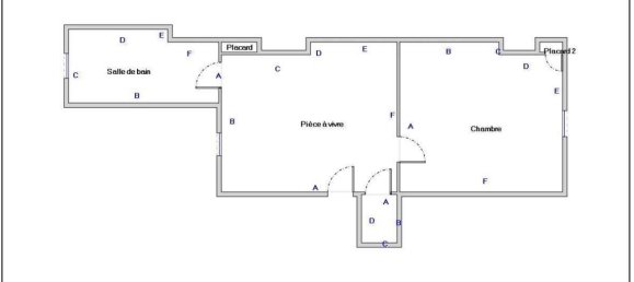 1 Schlafzimmer Wohnung in Tours, France, Nr. 43223 7