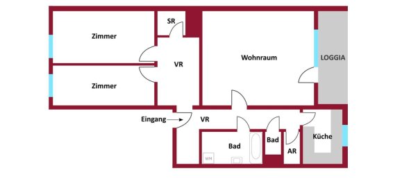 3-salle Appartement à Ottakring, Austria No. 14479 9