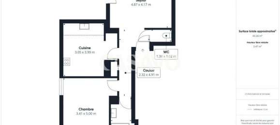 1 Schlafzimmer Wohnung in Thiais, France, Nr. 350308 4