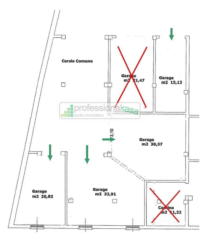  مرآب في Vasto, Italy 15متر مربع رقم 382079