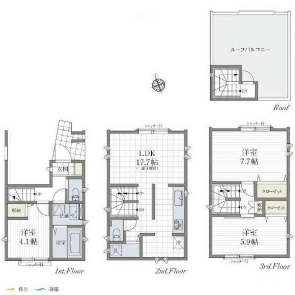 3 bedrooms House in Tokyo, Japan No. 6855