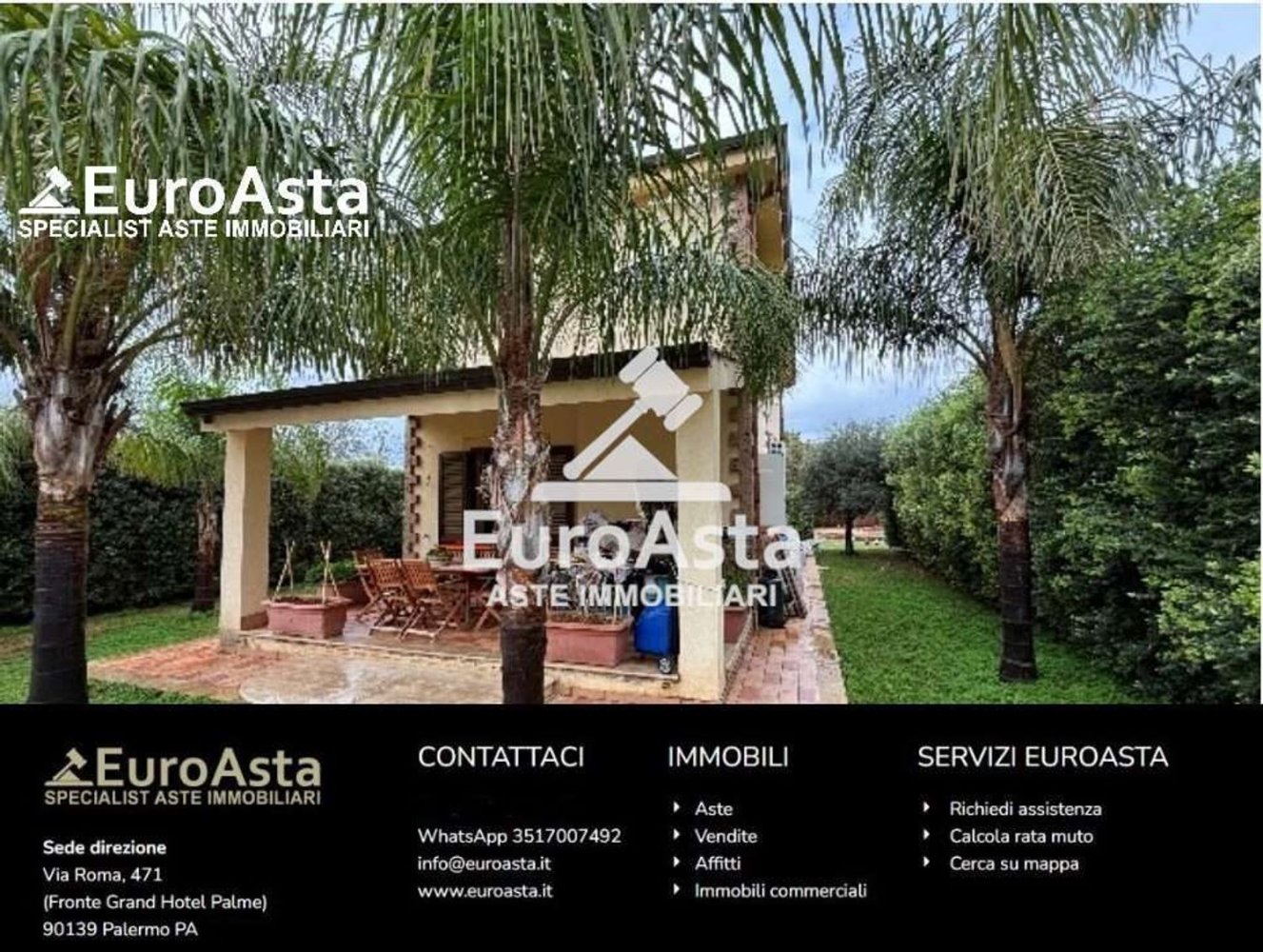 7 rooms Villa in Carini, Italy No. 258780