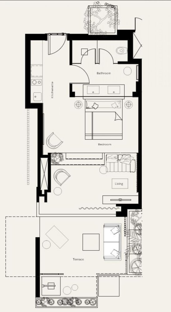 Studio in the Condo in Red Sea, Egypt No. 2162