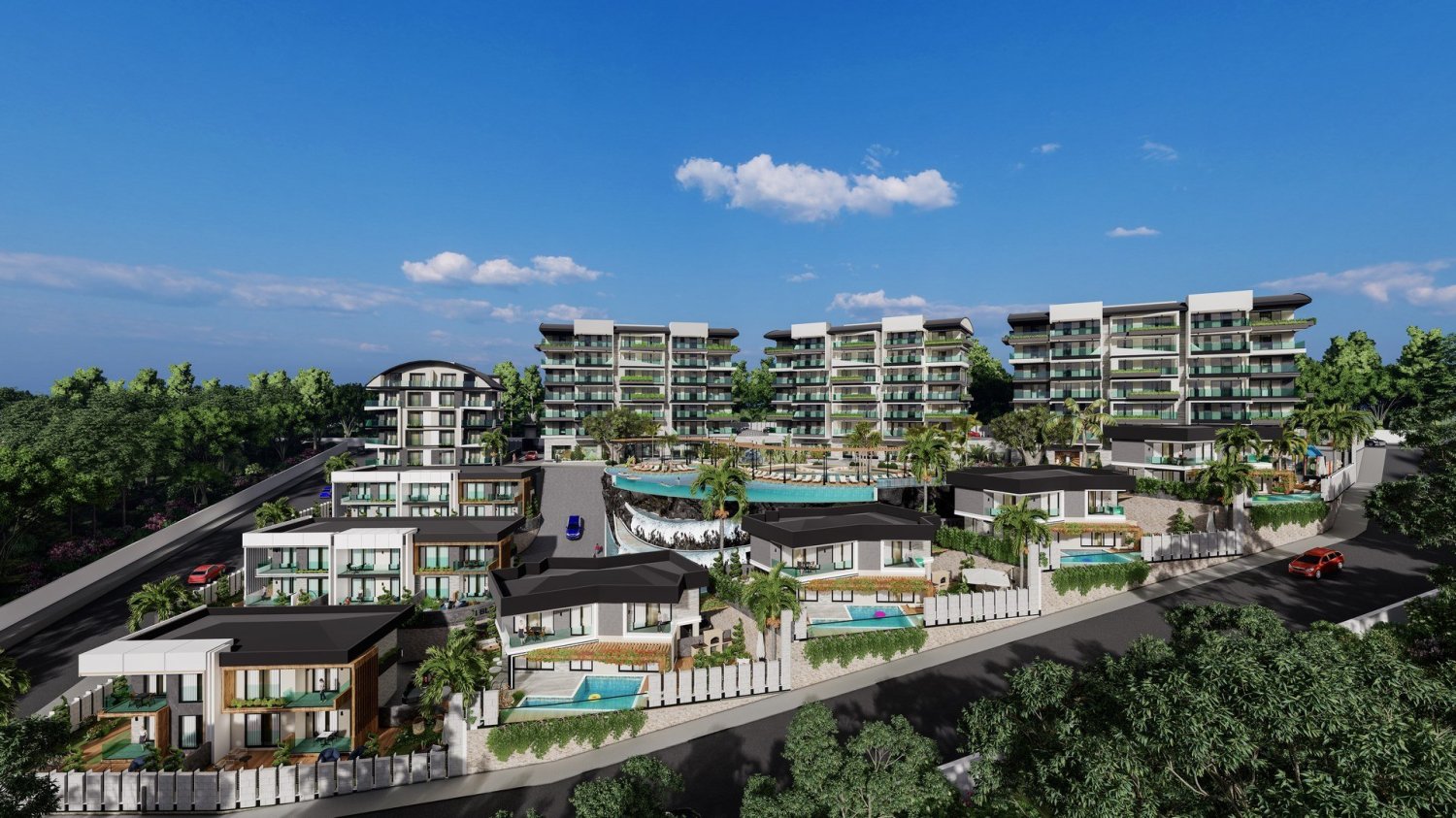 Apartment 1+1 in Kargicak, Turkey No. 14195