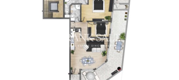 Penthouse T2 em Marsaskala, Malta N.º 5115 16