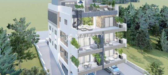 Пентхаус с 3 спальнями в Агиос Афанасиос, Кипр № 20862 4