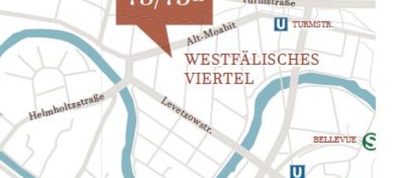 2غرفة شقة في Tiergarten, Germany رقم 44459 3