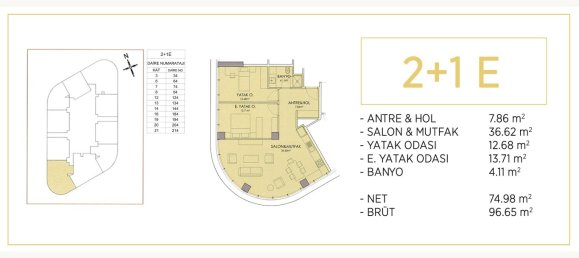 2 rooms Apartment in Kadikoy, Turkey No. 41120 12