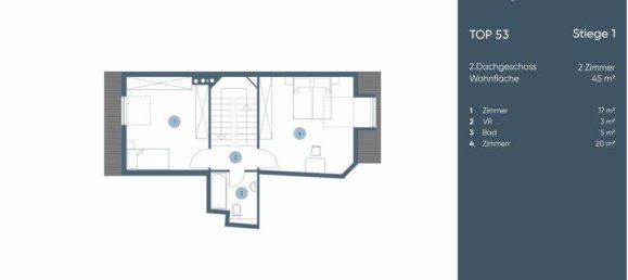 3 rooms Duplex in Wieden, Austria No. 246303 22