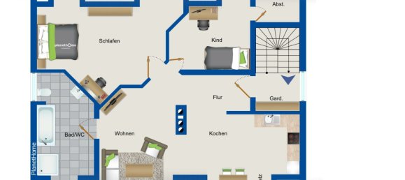 2-Zimmer Wohnung in Regensburg, Germany, Nr. 103945 8