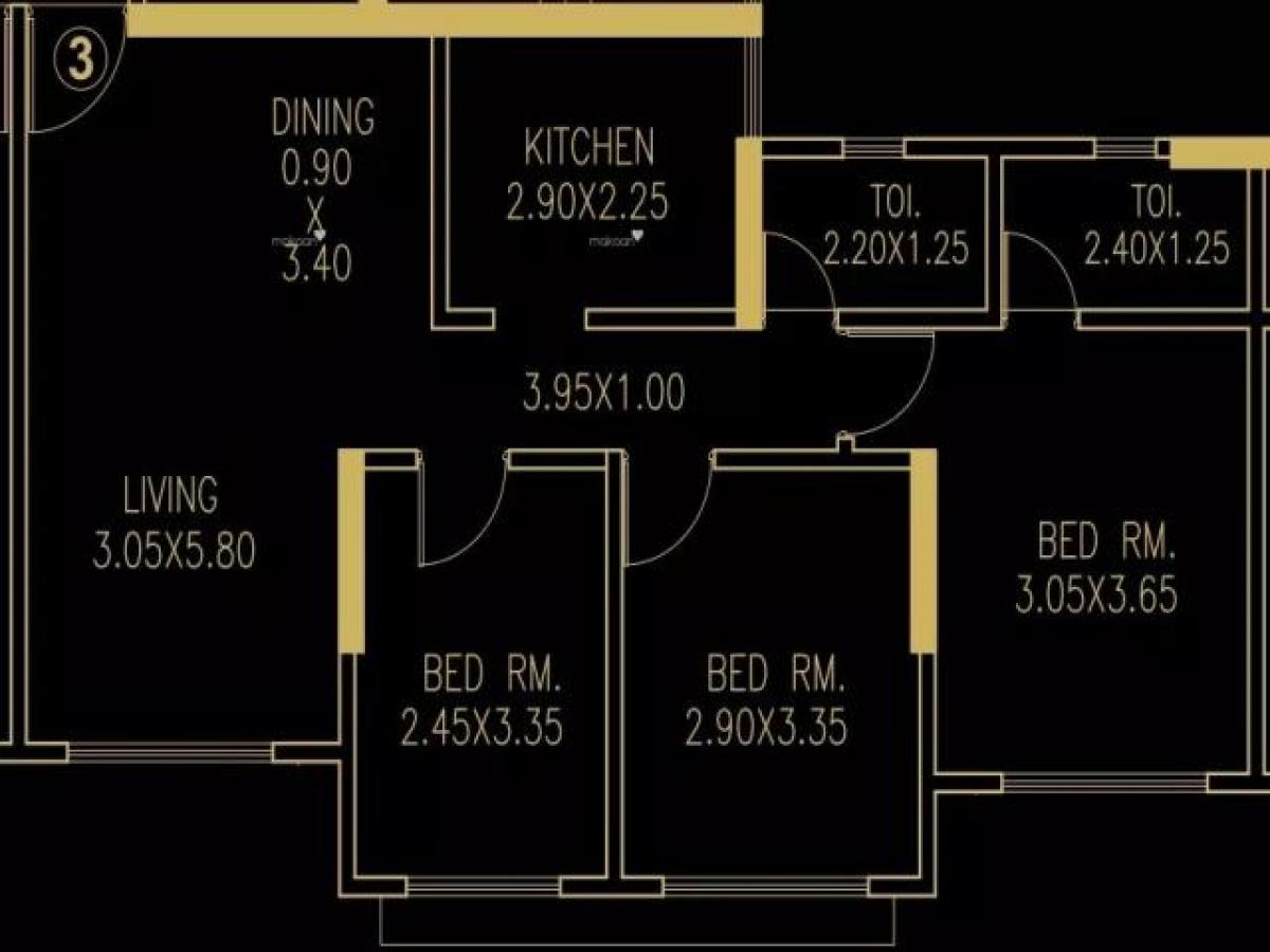 3 Schlafzimmer Haus in Mumbai, India, Nr. 8263