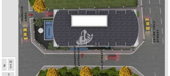 Apartment 1+1 in Oba, Turkey No. 3730 7