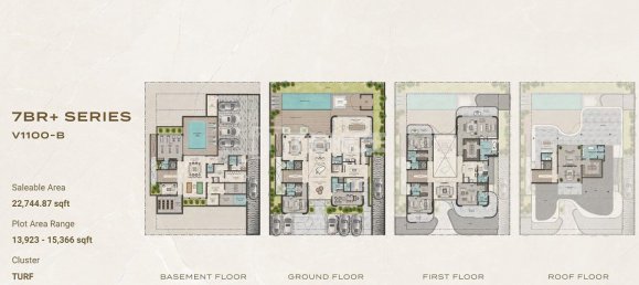 6 bedrooms Villa in DAMAC Hills (Akoya by DAMAC), UAE No. 21581 17