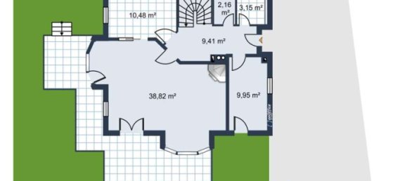 Дом с 3 спальнями в Эрланген-Хёхштадт, Германия № 267323 25