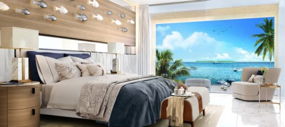 1 غرف نوم شقة في PORTOFINO, The World Islands, UAE رقم 60872 4