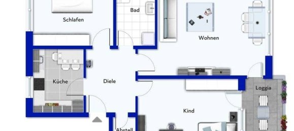 Квартира с 2 спальнями в Pfaffenhofen an der Ilm, Германия № 370288 9