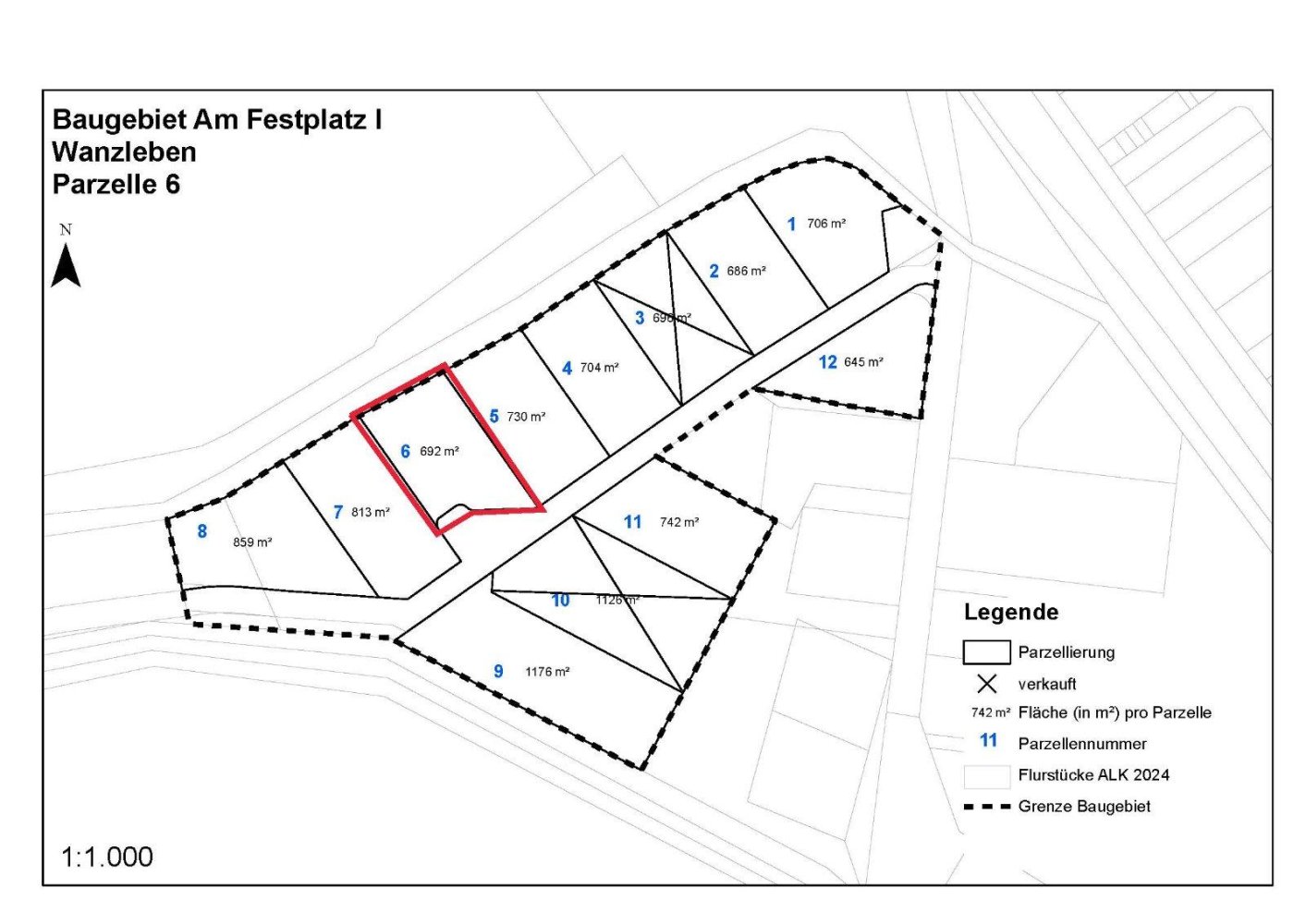Terreno en Borde, Germany No. 152817