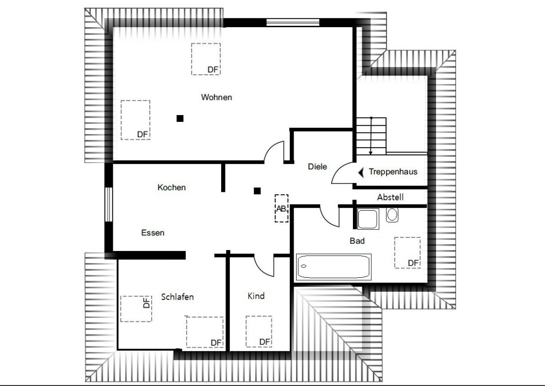Apartamento T2 em Herne, Germany N.º 60928