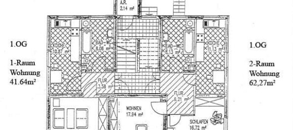 Квартира с 3 комнатами в Цвиккау, Германия № 230672 27