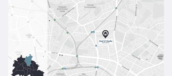 Квартира с 1 спальней в Панков, Германия № 93691 10