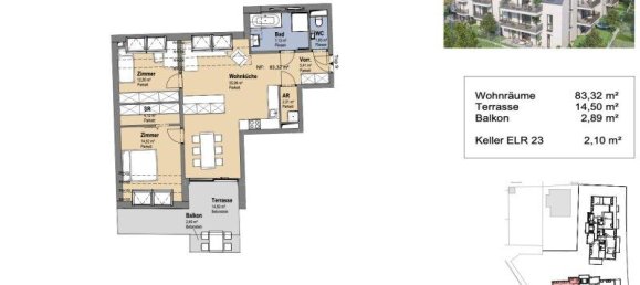 3غرفة قطعة أرض في Vienna, Austria رقم 241817 2