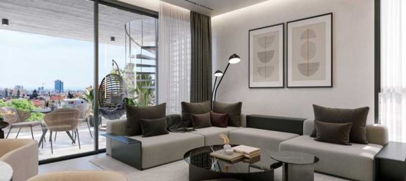 Пентхаус с 2 спальнями в Меса Гитонья, Кипр № 18795 3