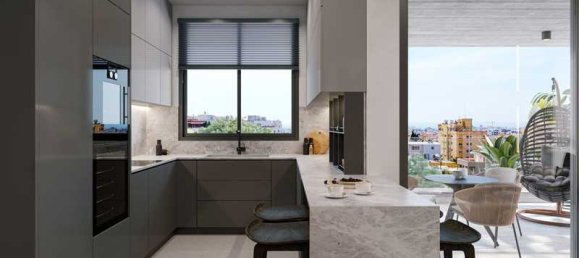 Пентхаус с 2 спальнями в Меса Гитонья, Кипр № 18795 5