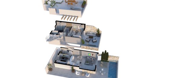 3 bedrooms Villa in Los Alcazares, Spain No. 8674 11