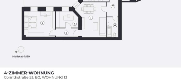 3 Schlafzimmer Wohnung in Friedrichshain, Germany, Nr. 97885 15