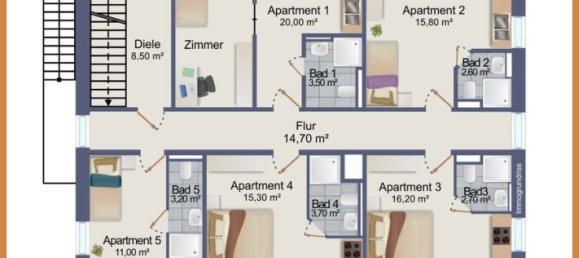 12-Zimmer Gebäude in Ortenaukreis, Germany, Nr. 79737 23