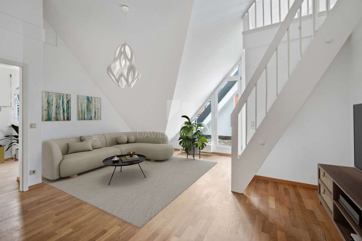 Дуплекс с 2 спальнями в Ebersberg, Германия № 233939