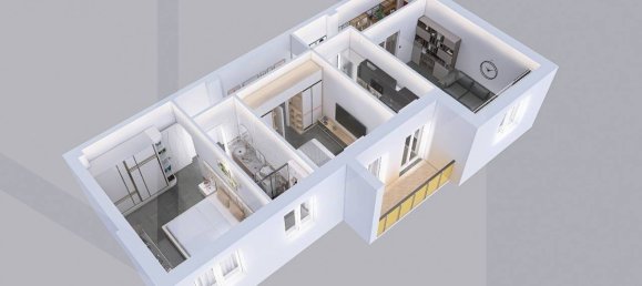 3 rooms Apartment in Bologna, Italy No. 34590 17