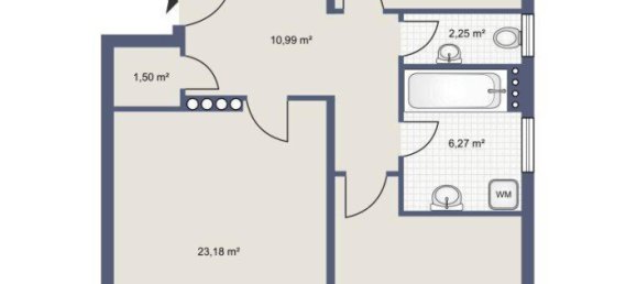3 rooms Apartment in Reutte, Austria No. 243888 22