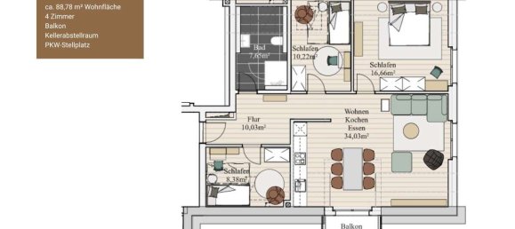 3 chambres Appartement à Ostholstein, Germany No. 41888 13