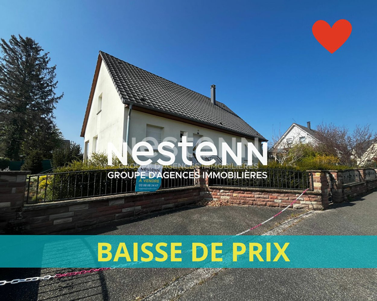 Casa de 4 dormitorios en Reichshoffen, France No. 46711