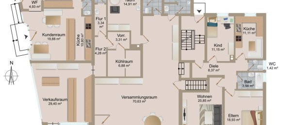 Edifício de 14 divisões em Emmendingen, Germany N.º 74251 14