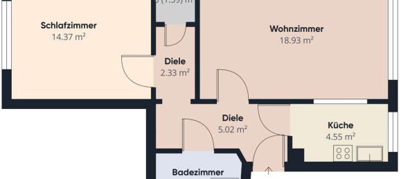 1 Schlafzimmer Wohnung in Bremen, Germany, Nr. 309444 12