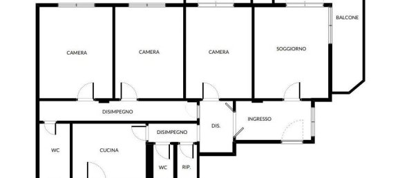 4 rooms Apartment in San Giorgio a Cremano, Italy No. 17742 41