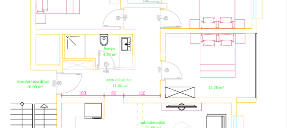 Wohnung 3+1 in Alanya, Turkey, Nr. 15725 6