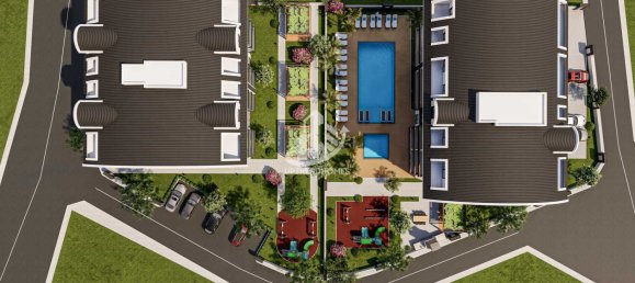 Квартира 1+1 в Оба, Турция № 4036 17