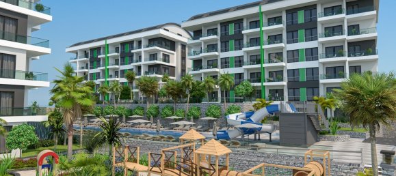 Apartamento 1+1 em Alanya, Turkey N.º 8433 9